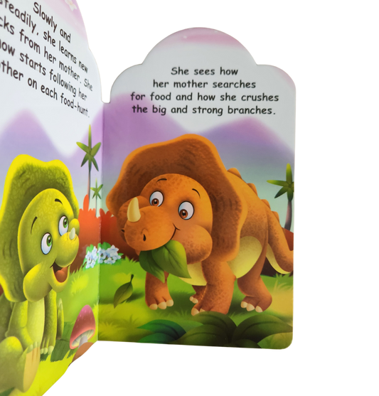 Baby Dinosaur ( Dice- Cut Story Board Book)
