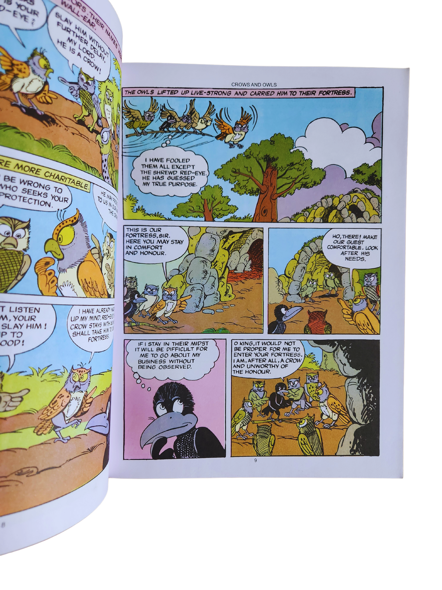 CROWS AND OWLS - Tales from the Panchatantra | Illustrated Children's Story Book