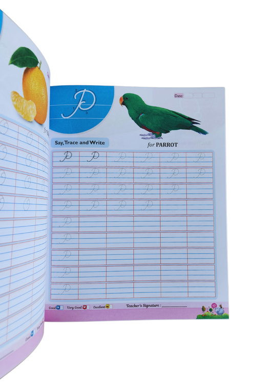 Cursive writing - Capital letters | Kids Activity Books