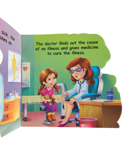 WHO AM I SERIES - Doctor ( Dice- Cut Shape Board Book)