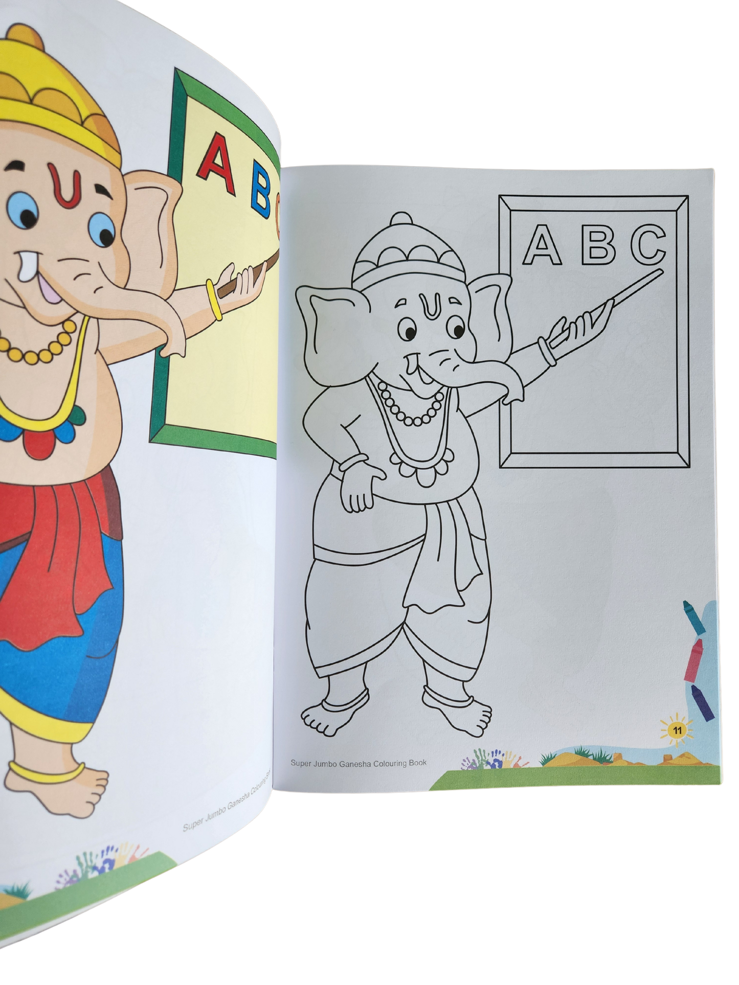 Super Jumbo Ganesha Colouring Book