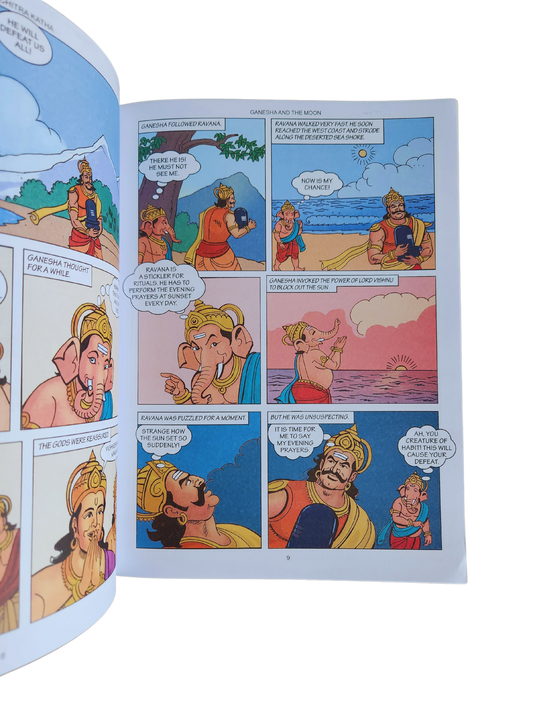 GANESHA AND THE MOON - And other Stories | Illustrated Childrens Story Book
