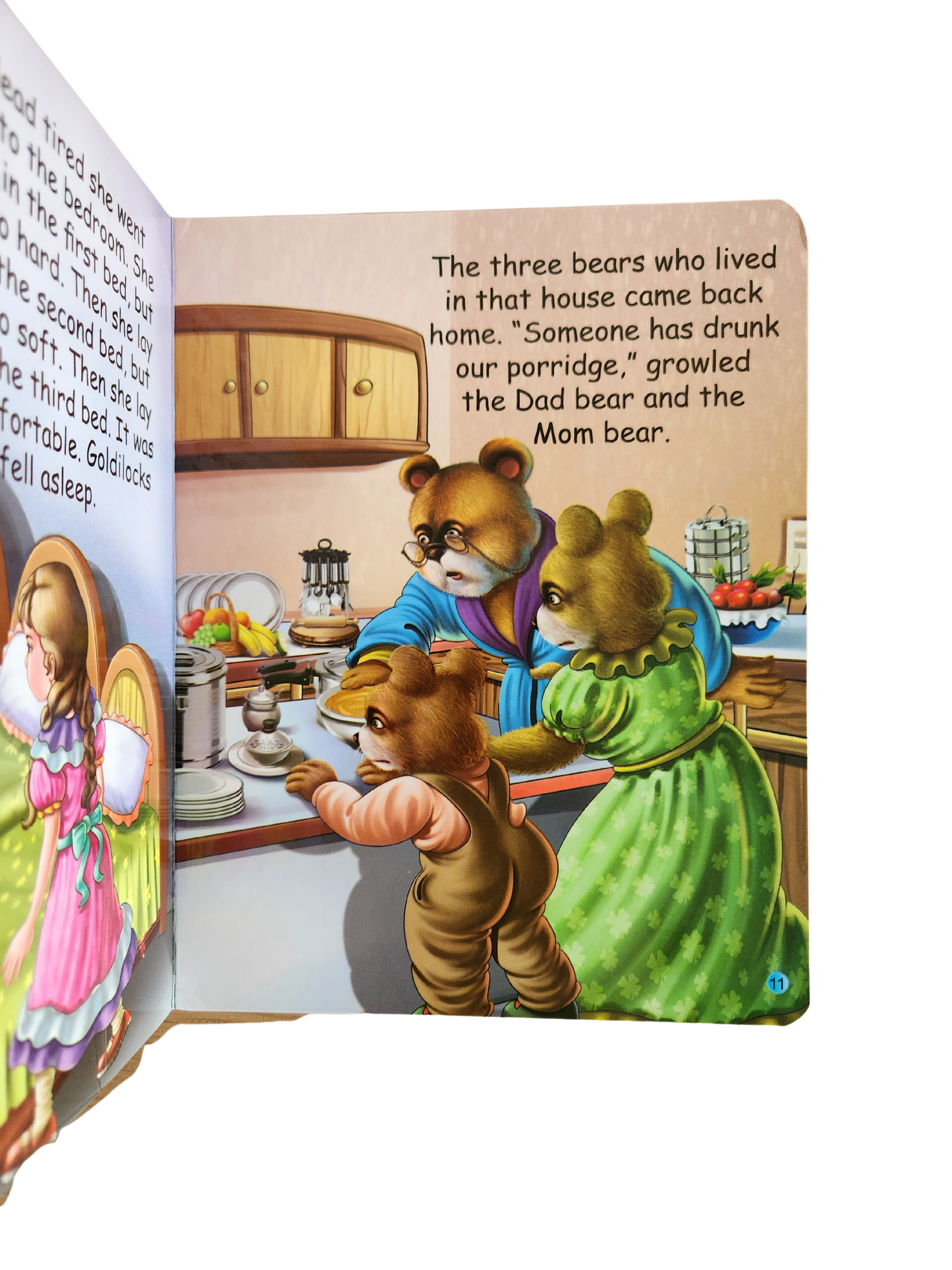 Goldilocks & Three Bears | Fairy Tales - Kids Board Book