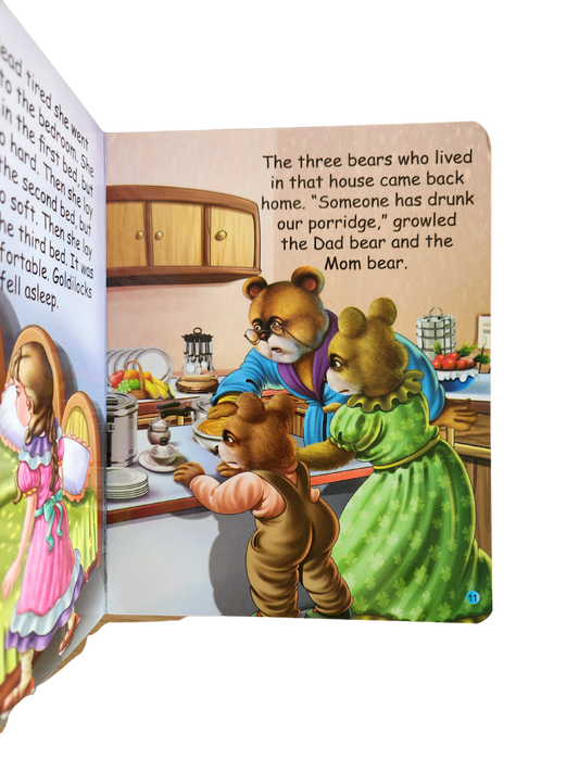 Goldilocks & Three Bears | Fairy Tales - Kids Board Book