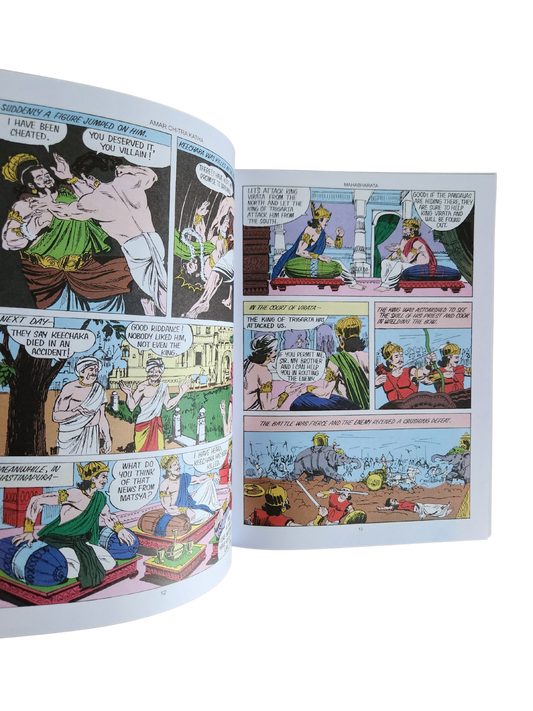 MAHABHARATA - The Great Epic of India | Illustrated Children Story Book