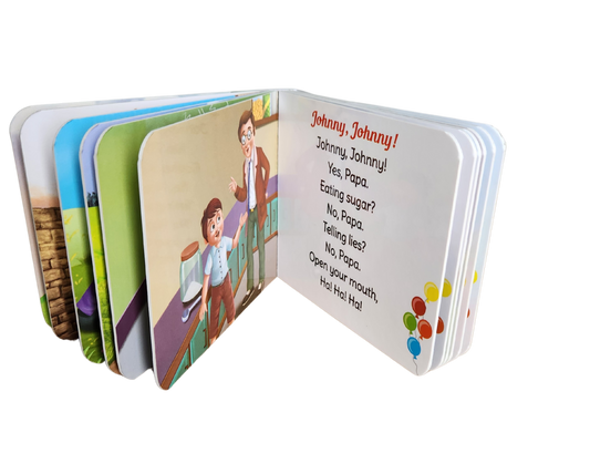 Nursery Rhymes - KidsBoard book | Mini Version