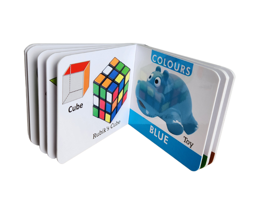 Shapes & Colours - Kids Board book | Mini Version