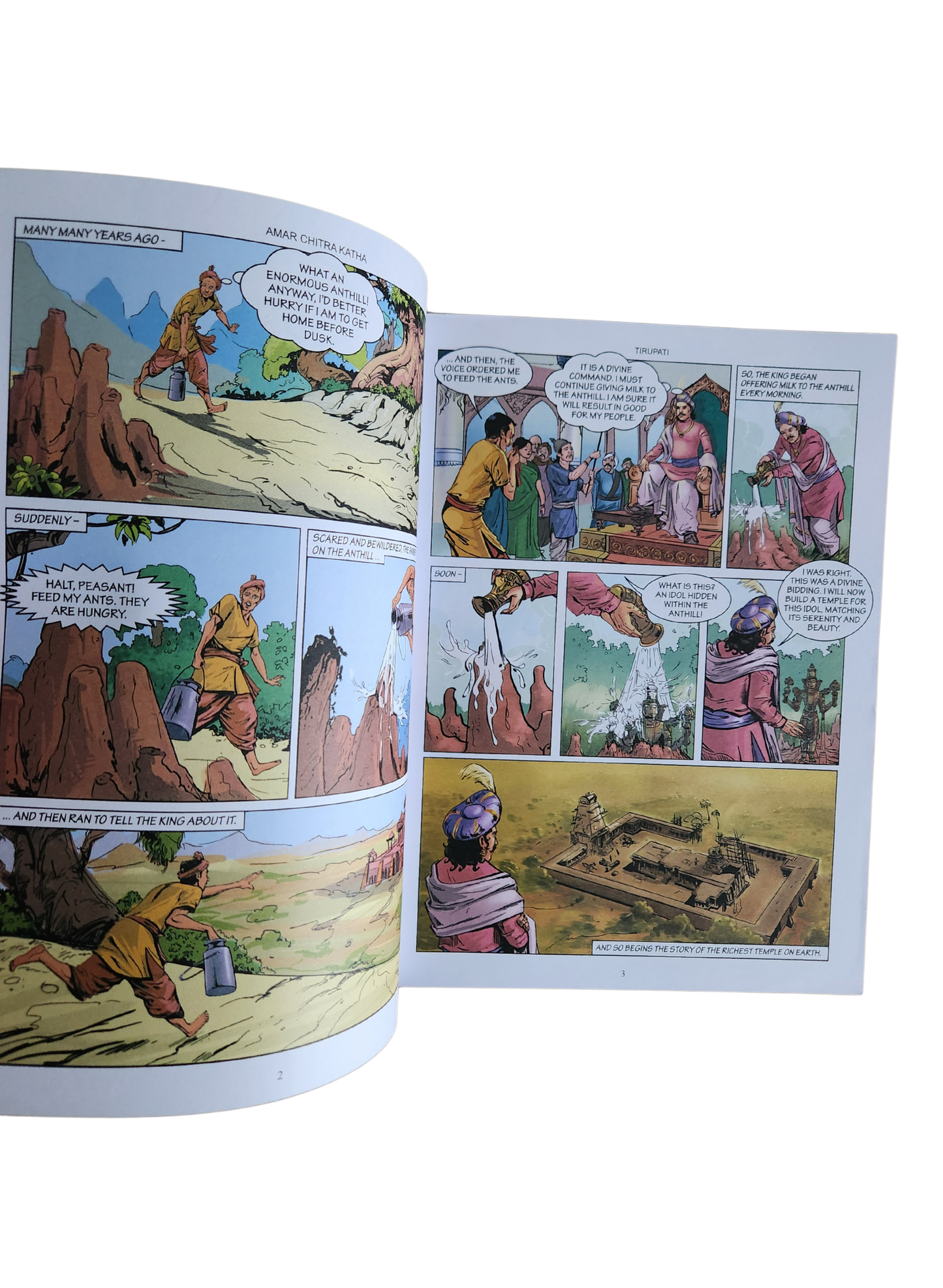 TIRUPATI - The Lord of Tirumala | Illustrated Children's Story Book