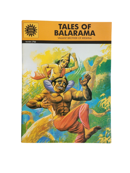 TALES OF BALARAMA - Valiant brother of Krishna | Illustrated Childrens Story Book
