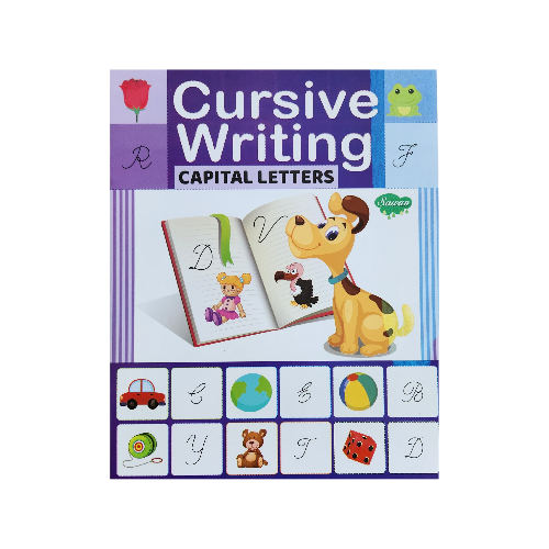 Cursive writing - Capital letters | Kids Activity Books – Kindystacks