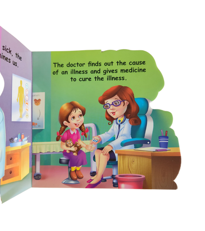 WHO AM I SERIES - Doctor ( Dice- Cut Shape Board Book)