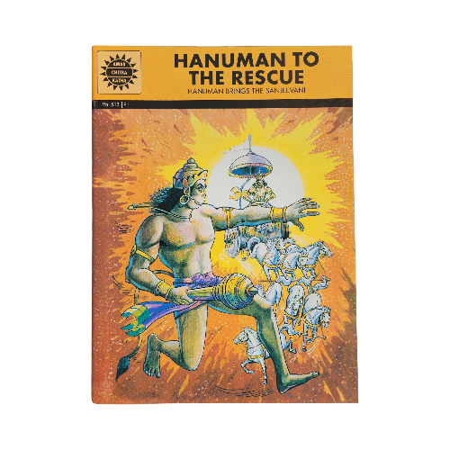 HANUMAN TO THE RESCUE - Hanuman brings the sanjeevani | Illustrated Childrens Story Book
