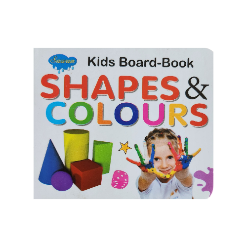 Shapes & Colours - Kids Board book | Mini Version