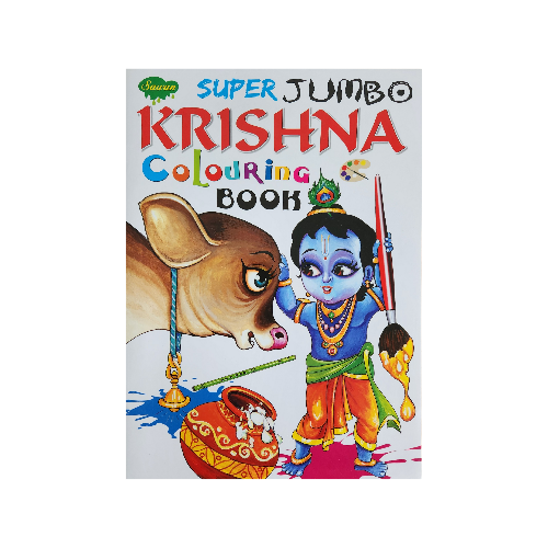 Super Jumbo Krishna coloring book