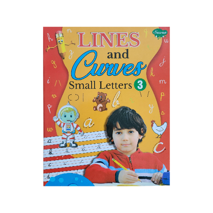 Lines and Curves - small Letters 3 | Kids Activity Books