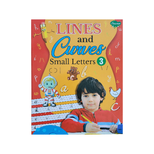 Lines and Curves - small Letters 3 | Kids Activity Books