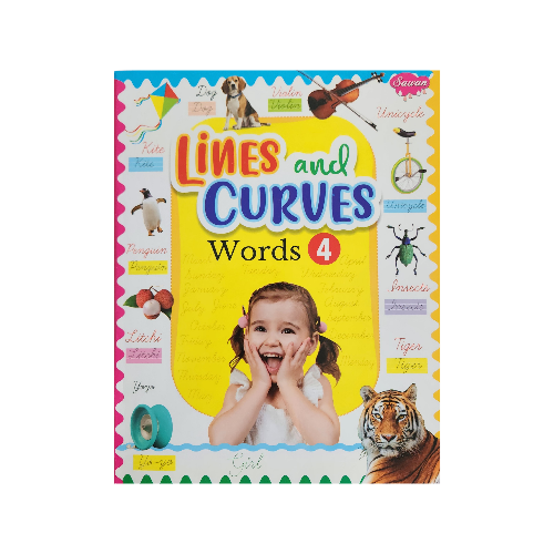 Lines and Curves - words 4 | Kids Activity Books