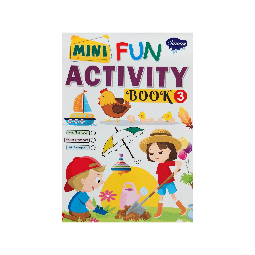 Mini Fun Activity books 3