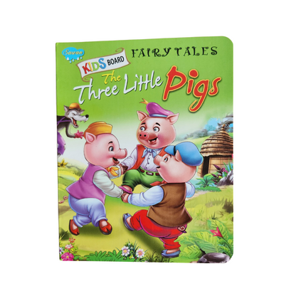 The Three Little Pigs | Fairy Tales - Kids Board Book
